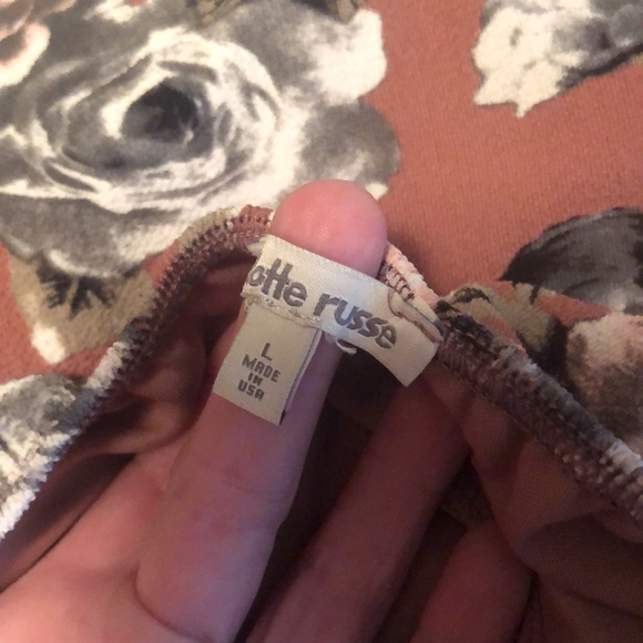 Pretty Charlotte Russe Top/Dress Size Large - Picture 10 of 10